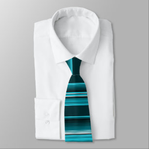 Corbata Patrón de serape verde azulado -