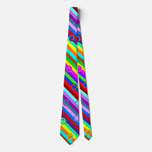 Corbata Patrón de Stripes Swirls color HOLI + tus ideas