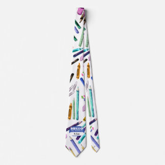 Corbata Patrón de suministros escolares