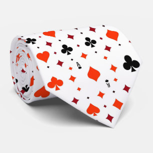 Corbata Patrón de tarjetas de reproducción artísticas colo