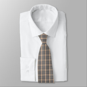 Corbata Patrón de Tartán- Canto de cuello