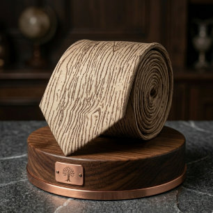 Corbata Patrón de textura de grano de madera ligera rústic