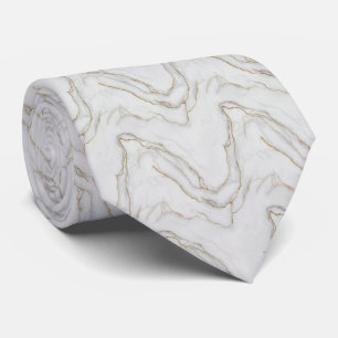 Corbata Patrón de textura de mármol elegante