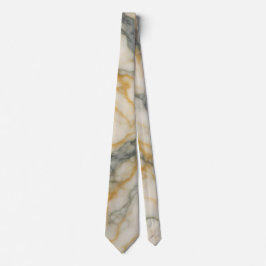 Corbata Patrón de textura de mármol estrato dorado