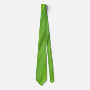 Corbata Patrón de tiras verdes