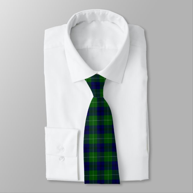 Corbata Patrón de tracción de clan oliphant Tartan (Atado)
