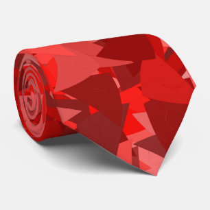 Corbata Patrón de triángulo rojo