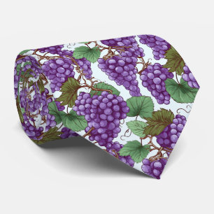 Corbata Patrón de uvas de azulejos de Guay
