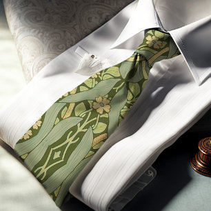 Corbata Patrón de vintage de William Morris Pimpernel