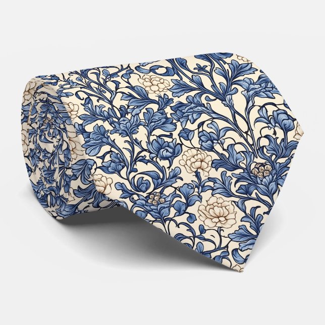 Corbata Patrón de William Morris (Enrollado)