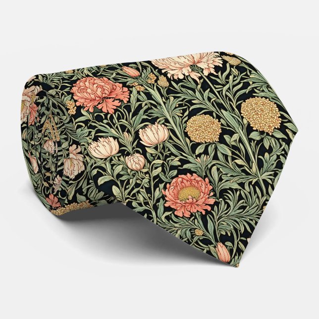 Corbata Patrón de William Morris (Enrollado)