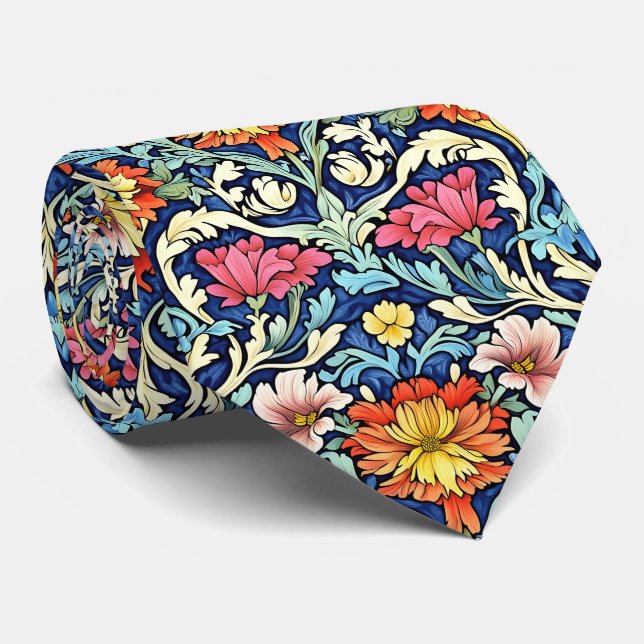 Corbata Patrón de William Morris (Enrollado)