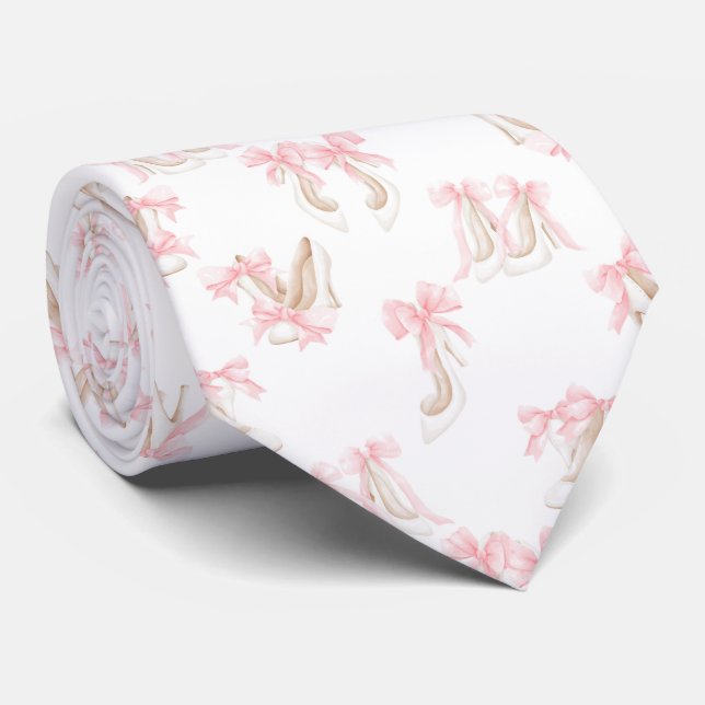 Corbata Patrón de zapatos Coquette  (Enrollado)