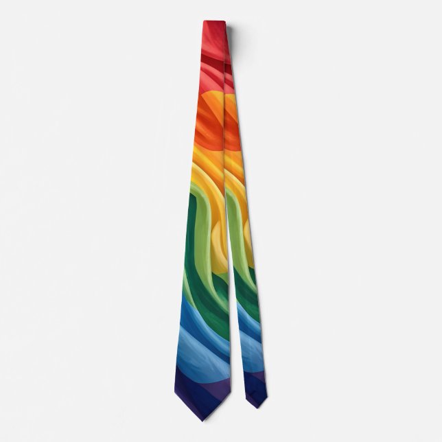 Corbata patrón del mes del orgullo (Anverso)