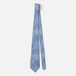 Corbata Patrón Denim Azul