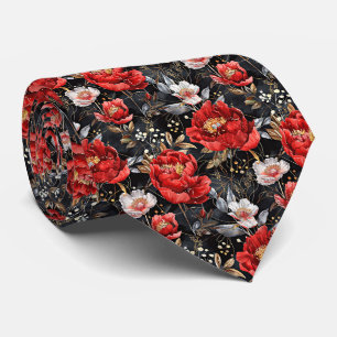Corbata Patrón detallado de acuarela