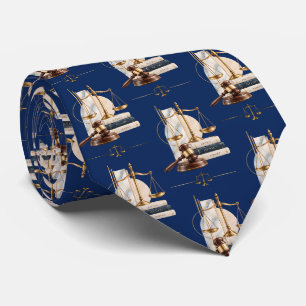 Corbata Patrón Dorado Naval Jubilación Juez Legal
