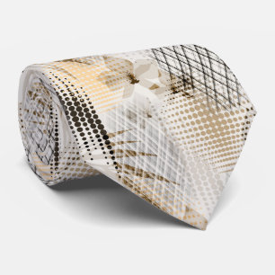 Corbata Patrón elegante de orquídeas.