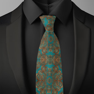 Corbata Patrón elegante del cobre torqués del Boho