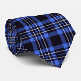 Corbata Patrón escocés oscuro