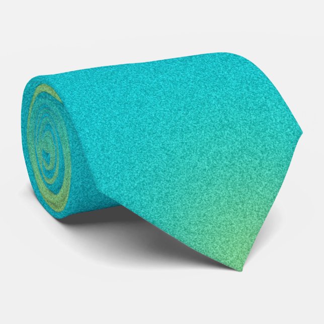 Corbata Patrón Estético de Color Vibrante (Enrollado)