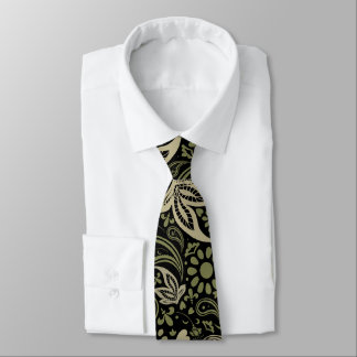 Corbata Patrón étnico Scandi Boho Boda oscuro