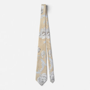 Corbata Patrón floral