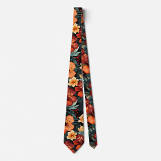 Corbata Patrón floral #18