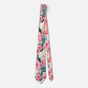 Corbata Patrón floral #4