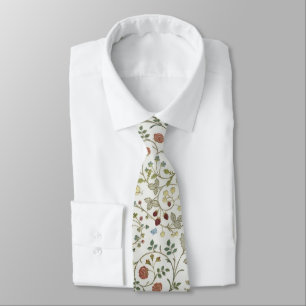 Corbata Patrón floral de bordado vintage windrush de Morri