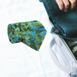 Corbata Patrón floral de Little Blue Brunnera