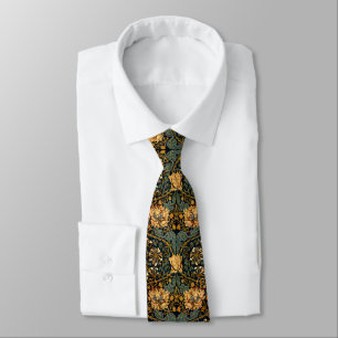 Corbata Patrón floral de madreselva colorido de William Mo