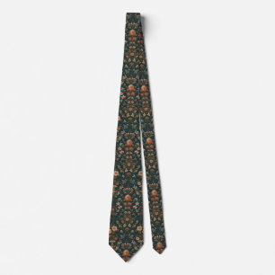 Corbata Patrón floral de madreselva vintage de William Mor