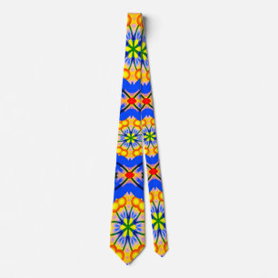 Corbata Patrón floral estético