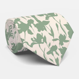 Corbata Patrón floral moderno elegante