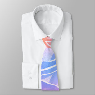 Corbata patrón floral, naturaleza amorosa, colorido