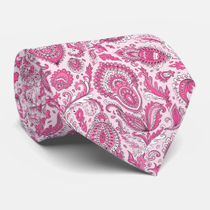 Corbata Patrón floral sin costuras de paisley al estilo in