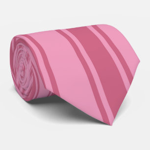 Corbata Patrón Funky de banda de color rosa de Amaranan