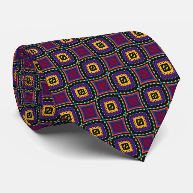 Corbata Patrón Geo (Enrollado)