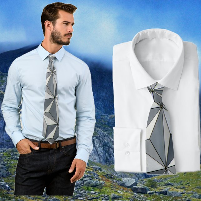 Corbata Patrón geométrico (Subido por el creador)