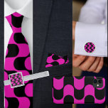 Corbata Patrón geométrico colorido<br><div class="desc">Patrón geométrico colorido.</div>