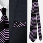 Corbata Patrón geométrico colorido<br><div class="desc">Patrón geométrico colorido.</div>