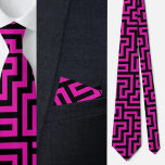Corbata Patrón geométrico colorido<br><div class="desc">Patrón geométrico colorido.</div>