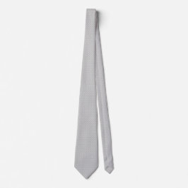 Corbata Patrón geométrico moderno de gris claro