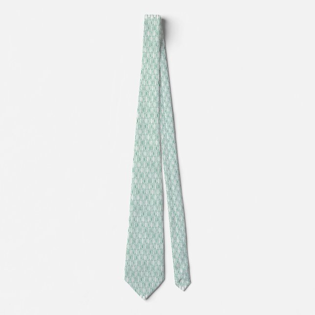 Corbata | Patrón Geométrico | Regalo Elegante (Anverso)