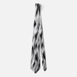 Corbata Patrón GUAY en blanco y negro