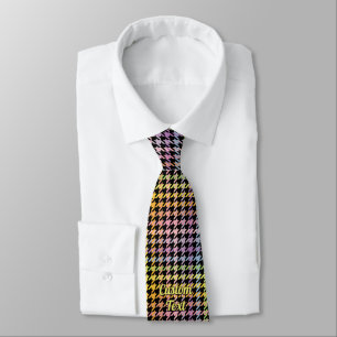 Corbata Patrón Houndstap de arco iris