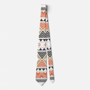 Corbata Patrón indio nativo-americano del suroeste