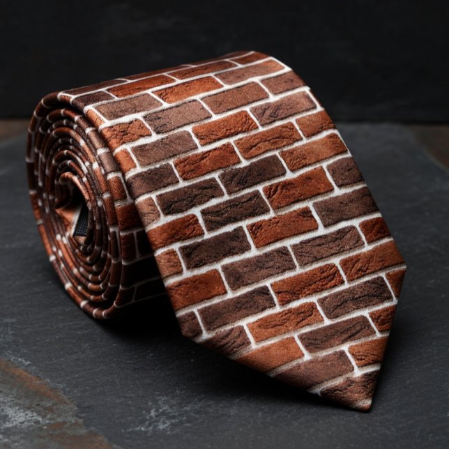 Corbata Patrón Industrial Urbano de Muro de Ladrillo (Subido por el creador)