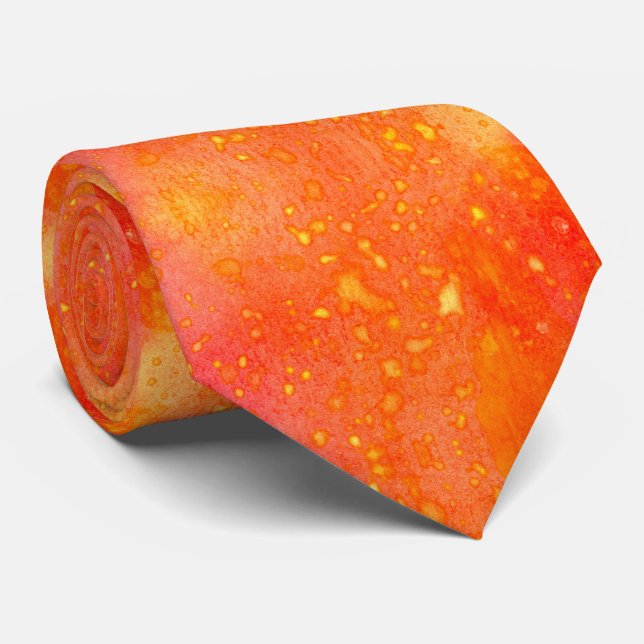 Corbata Patrón Lemonade naranja (Enrollado)